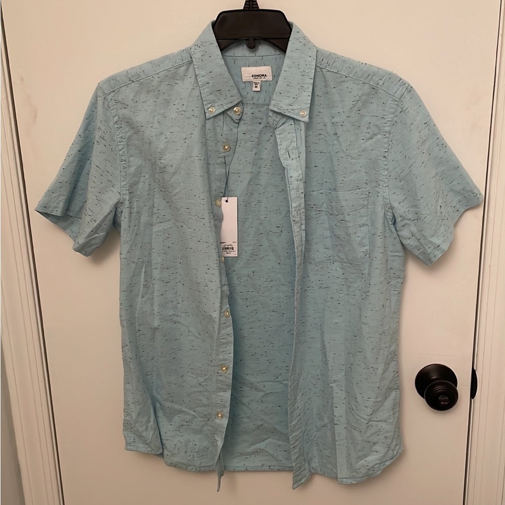 Men’s Sonoma SS Button Down Shirt NEW WITH TAGS